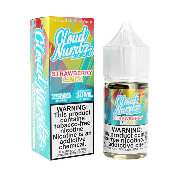 Cloud Nurdz Synthetic Salt - Strawberry Lemon 30ml