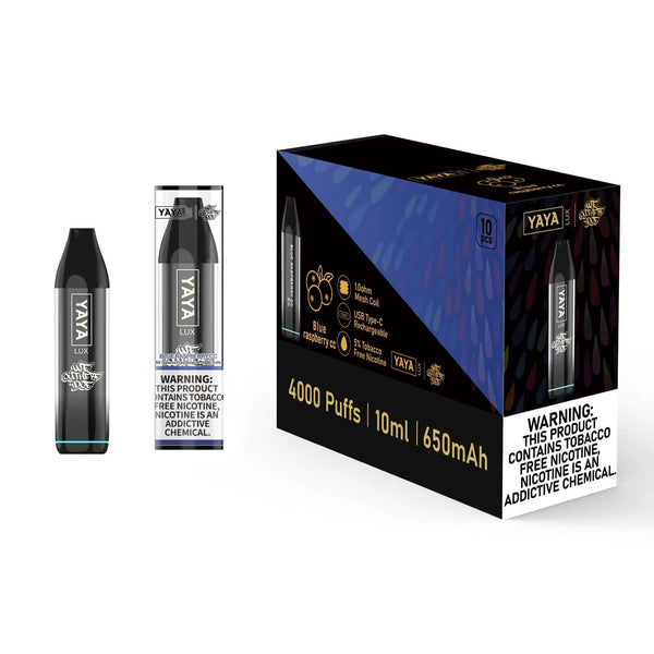 YAYA LUX 4000 2% Nicotine - Rechargeable Pod System (TFN)