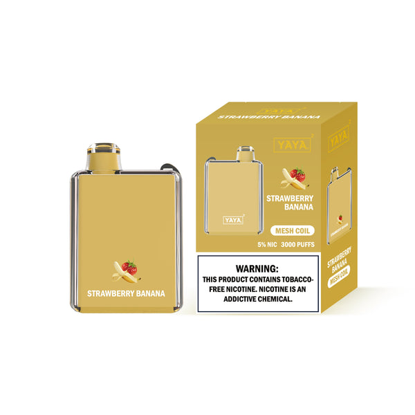 YAYA SQUARE 3k Rechargeable Pod System (TFN) 10 Pack