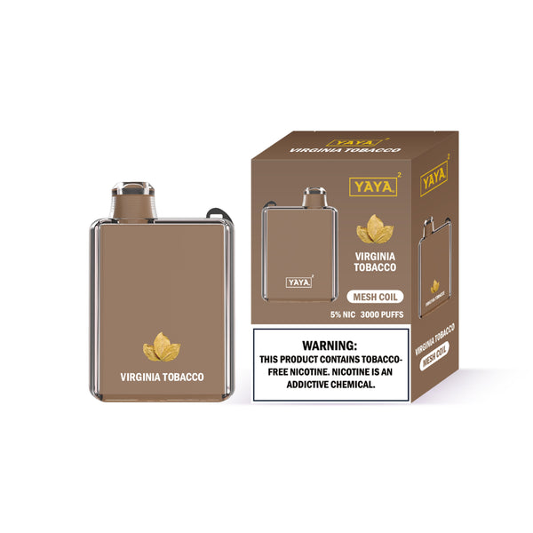 YAYA SQUARE 3k Rechargeable Pod System (TFN) 10 Pack