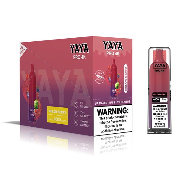 YAYA PRO 4K - Pod System (TFN) 10 Pack