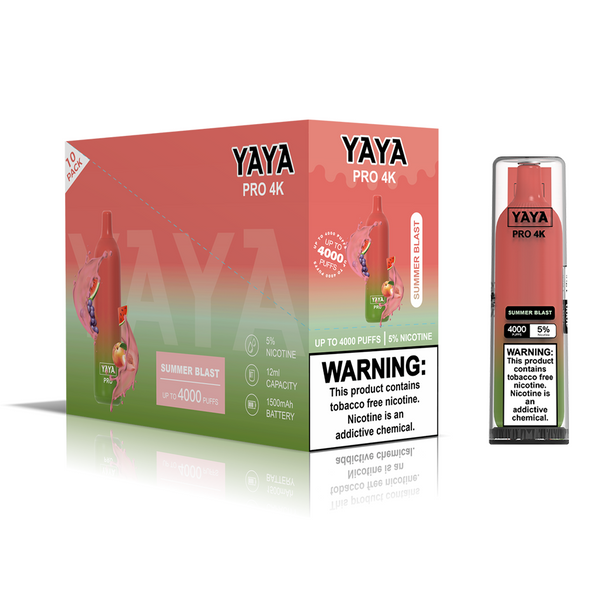 YAYA PRO 4K - Pod System (TFN) 10 Pack