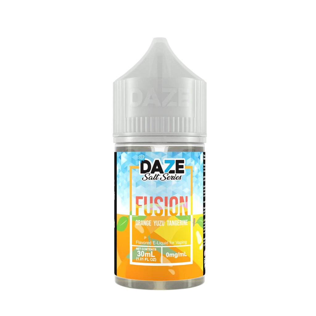 7 Daze Fusion Salts Orange Yuzu Tangerine 30ml