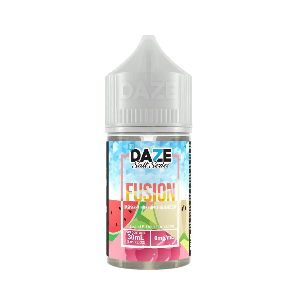 7 Daze Fusion Salts Raspberry Green Apple Watermelon 30ml