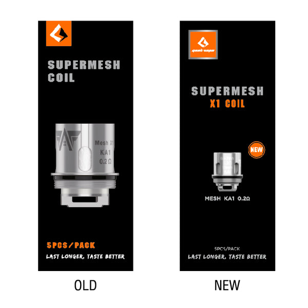 GeekVape - SUPERMESH Coils 5 Pack