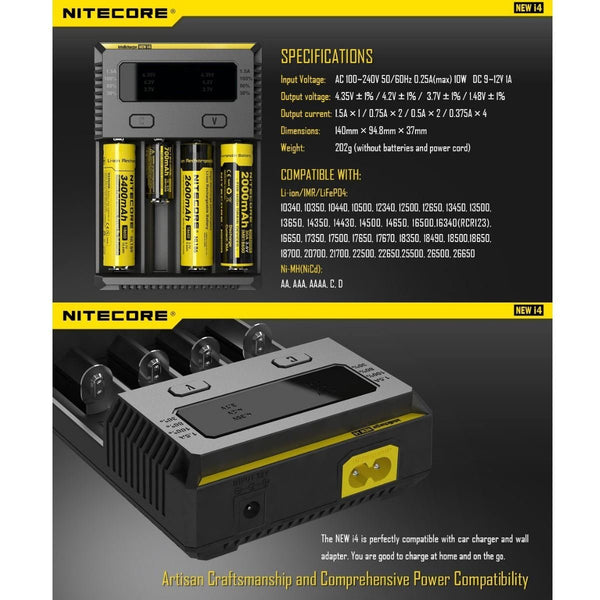 Nitecore Intellicharger New I4