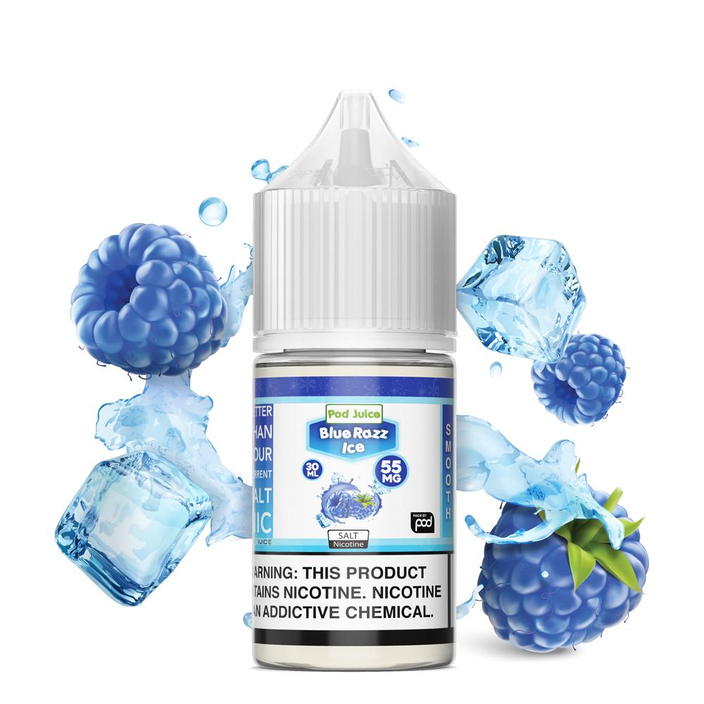 Pod Juice Blue Razz Ice 30 ml