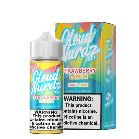 Cloud Nurdz - Strawberry Lemon 100ml 🍓🍋