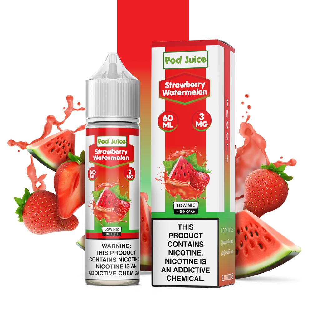 Pod Juice Strawberry Watermelon Freebase 60 ml