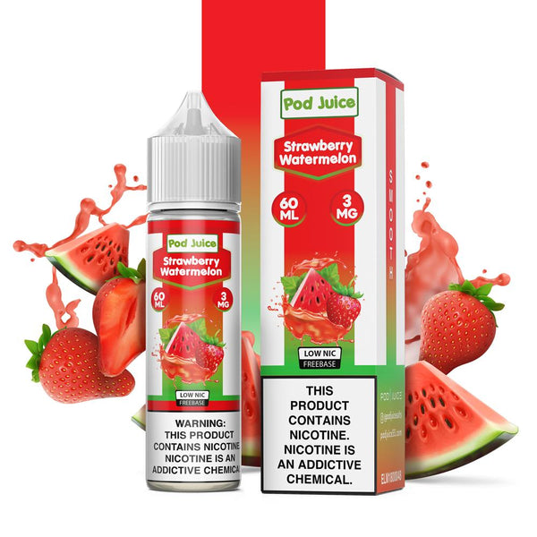 Pod Juice Strawberry Watermelon Freebase 60 ml