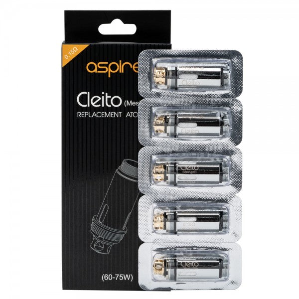 Aspire - Cleito Mesh Atomizers 5 Pack