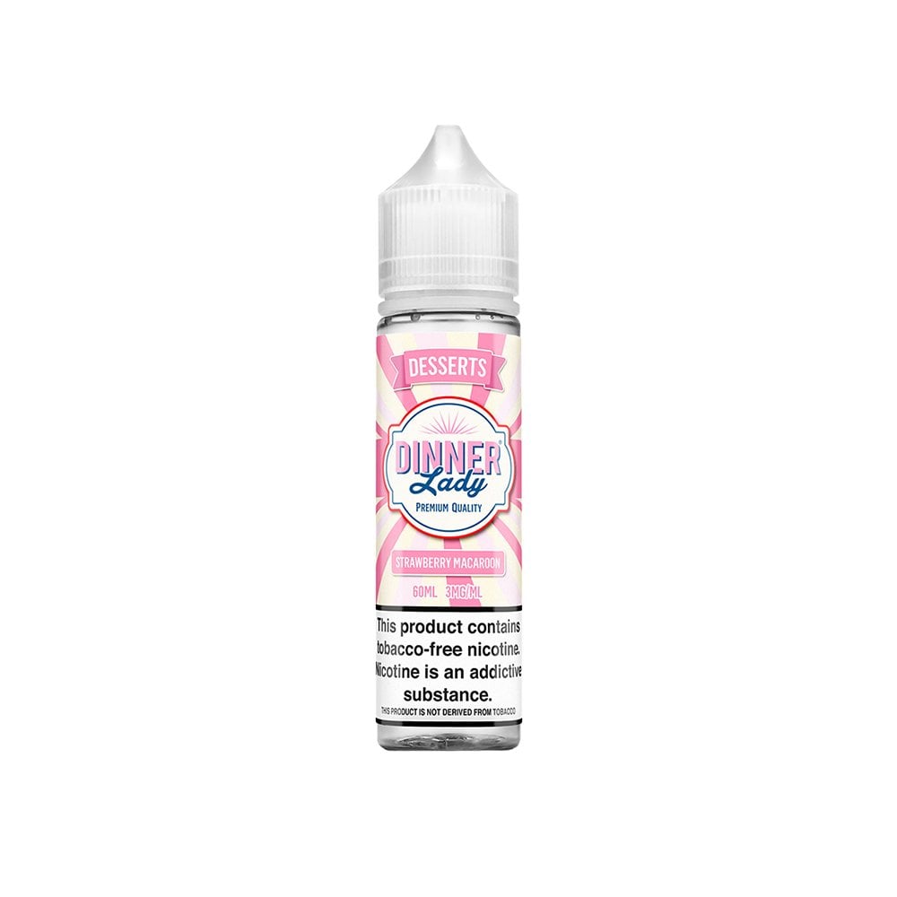 Dinner Lady - Strawberry Macaroon 60ml