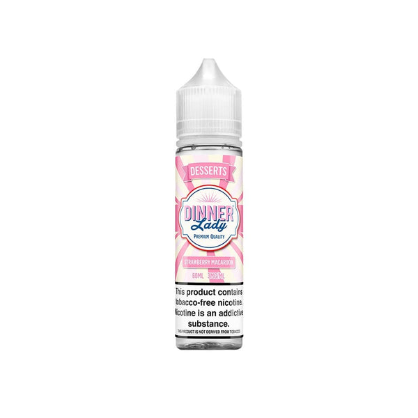 Dinner Lady - Strawberry Macaroon 60ml