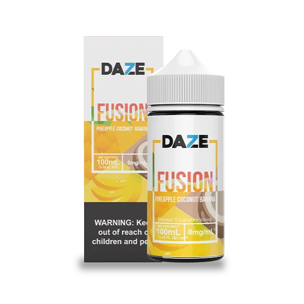 Daze Fusion Pineapple Coconut Banana 100ml TFN