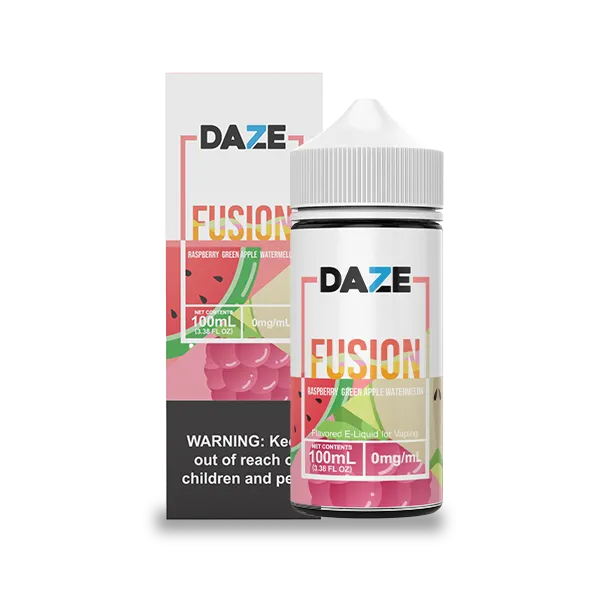 Daze Fusion Raspberry Green Apple Watermelon 100ml TFN
