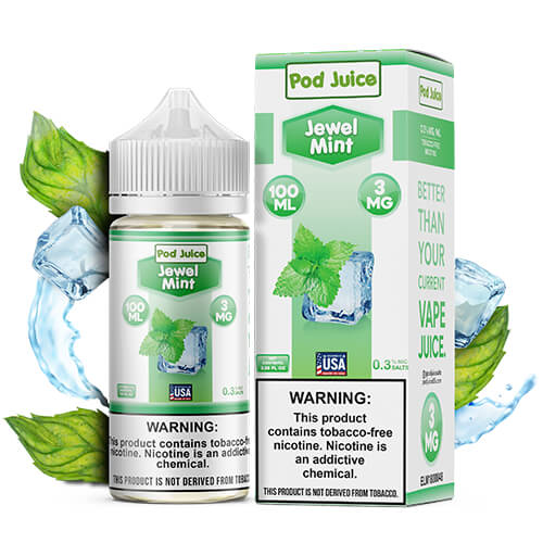 Pod Juice - Jewel Mint 100ml Salt Based