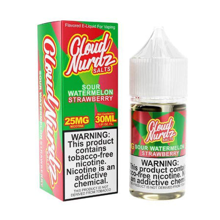 Cloud Nurdz Synthetic Salt - Peach Blue Raspberry 30ml